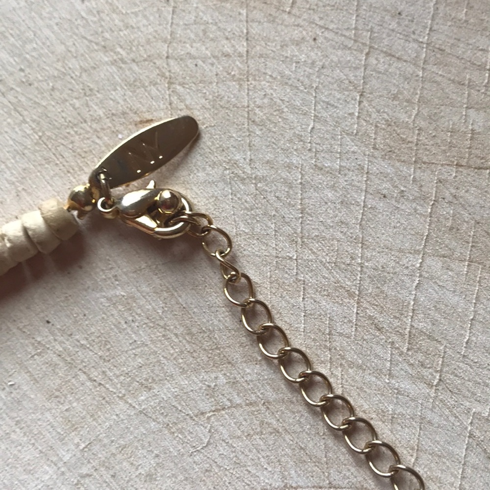 ✅ New York & Co Ivory beaded necklace - Picture 5 of 6